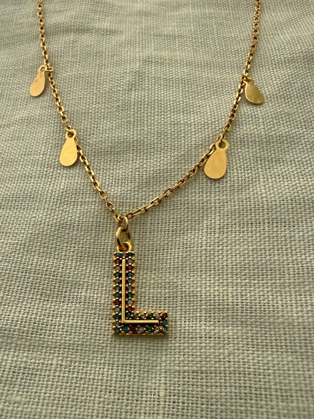 Apodemia L necklace